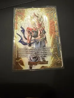 Dragon Ball Super Card Game Anniversary Gold Energy Marker E-129 Gogeta bandai - Image 3