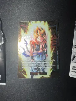 Dragon Ball Super Card Game Anniversary Gold Energy Marker E-129 Gogeta bandai - Image 4