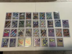 Pokemon TCG - Lot of 34 (Thirty-Four) Cards - Rare/Full Art/Illustration - Image 1