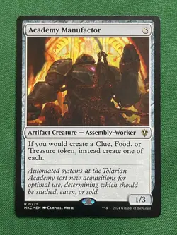 Academy Manufactor Commander: Murders at Karlov Manor Regular MTG - Image 1