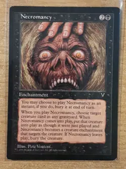 1997 MAGIC THE GATHERING VISIONS NECROMANCY TD25 - Image 1