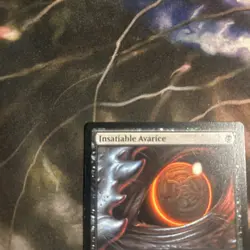 MTG Insatiable Avarice Normal Outlaws of Thunder Junction #91 NM Pack Fresh - Image 2