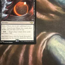 MTG Insatiable Avarice Normal Outlaws of Thunder Junction #91 NM Pack Fresh - Image 4