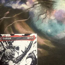 MTG Urabrask (Showcase) March of the Machine Mythic #0299 Magic NM - Image 3