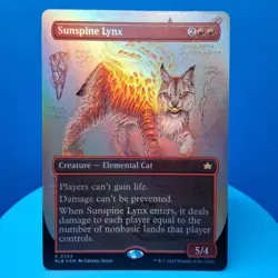 Sunspine Lynx (Borderless) Bloomburrow Foil - Image 1