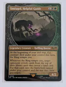 Smeagol, Helpful Guide (Showcase) Lord of the Rings - MTG RARE - Image 1