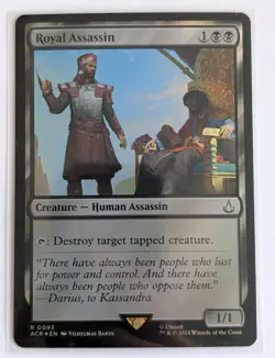 Royal Assassin Universes Beyond: Assassin's Creed Foil - MTG RARE - Image 1