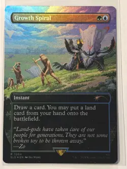 Growth Spiral (Rainbow Foil) Secret Lair Drop Foil - MTG RARE - Image 1