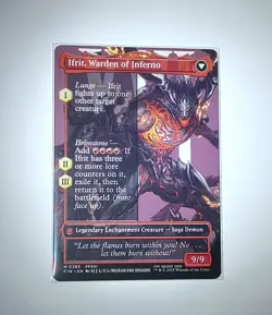 Clive, Ifrit's Dominant (0385) (Borderless) - Final Fantasy (FIN) NM MTG - Image 2