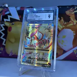 CGC 9 MINT + M Pidgeot EX 105/108 XY Evolutions Full Art Ultra Rare Pokemon - Image 2