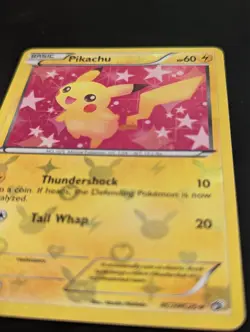 Pikachu RC7/RC25 Legendary Treasures Radiant Collection Holo NM/LP - Image 3