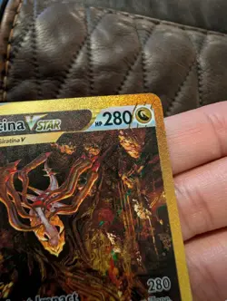 2023 Pokemon Giratina VSTAR GG69/GG70 Crown Zenith Galarian Gallery Gold - Image 5