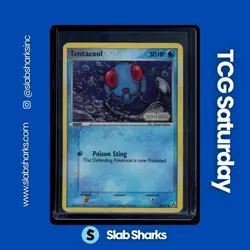 2006 POKEMON EX LEGEND MAKER #66/92 TENTACOOL REVERSE HOLO - Image 1