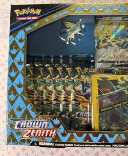 Pokemon Crown Zenith Shiny Zacian & Zamazenta Premium Figure Collection Box (2) - Image 3