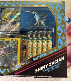 Pokemon Crown Zenith Shiny Zacian & Zamazenta Premium Figure Collection Box (2) - Image 5