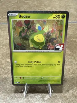Budew (Cosmos Holo) Pokemon Prize Pack Series 8 PRE 004/131 NM - Image 2