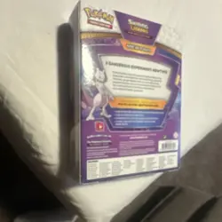 Pokemon Shining Legends Mewtwo Pin Collection Box Promo Booster - Image 4