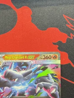 Mega Charizard X EX 013/094 Pokemon Phantasmal Flames Holo English Near Mint #2 - Image 4