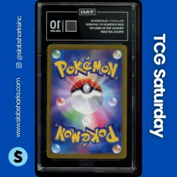 2024 POKEMON TERASTAL FEST JP #206/187 GLACEON EX SPECIAL ART RARE TAG 10 - Image 2