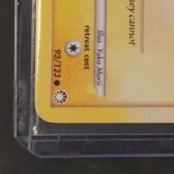 2007 POKEMON DIAMOND & PEARL MYSTERIOUS TREASURES #93/123 PICHU - Image 4