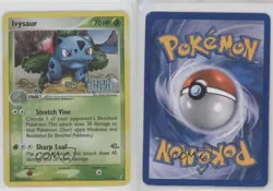 Ivysaur (Crystal Guardians Stamp) Pokemon EX #35 2006 - Image 3