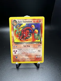 Dark Charmeleon 32/82 Team Rocket Pokemon TCG MP Unlimited - Image 1