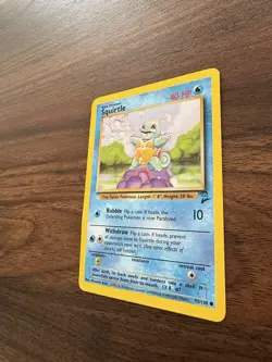 Pokemon TCG Squirtle Base Set 2 93/130 LP - Image 4