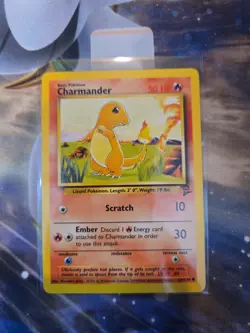 NM Pokemon TCG Charmander Base Set 2 69/130 Regular Unlimited Common - Image 1