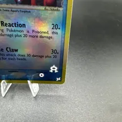 Team Aqua's Crawdaunt 14/95 Ex Team Magma vs Reverse Holo Rare Pokemon MP LP - Image 4