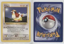 Pidgey Shadowless 1st Ed. Pokemon Base Set #57 1999 - Image 3