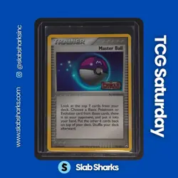 2007 POKEMON EX POWER KEEPERS #78/108 MASTER BALL REVERSE HOLO STAMPED - Image 1