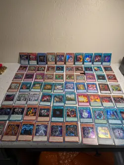 Yu-Gi-Oh Collection Lot Of 70 Cards Rares Holographic Holo Ultra Rare YUGIOH TCG - Image 1