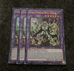 Yugioh Fossil Warrior Skull Knight Ultra Rare GFP2-EN129 1st Ed Near Mint - Image 1