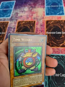 Yu-Gi-Oh! Time Wizard MRD-065 Ultra Rare OG Unlimited Heavily Played - Image 3