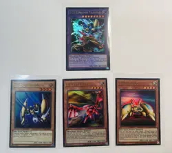 Yu-gi-oh Kaiba XYZ-Dragon Cannon Complete Set (Fusion + Components) Ultra Rare - Image 1