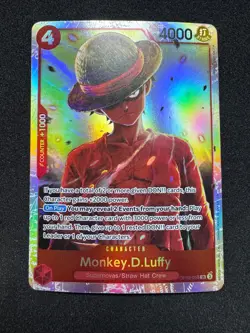 One Piece - Legacy of the Master - Monkey D. Luffy - OP12-015 Super Rare Eng - Image 1