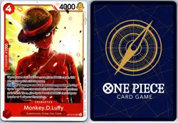 One Piece - Legacy of the Master - Monkey D. Luffy - OP12-015 Super Rare Eng - Image 2
