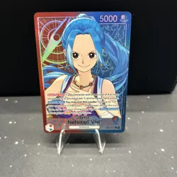 One Piece Nefeltari Vivi EB03-001 Alt Art Leader Heroines Edition English NM/M - Image 1