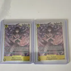 One Piece Card Game Nico Robin Character Cards 2x EB03-055 English Standard - Image 1
