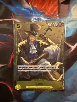 Sabo P-073 One Piece Promotion Cards Foil Sealed Pack Tin Pack Vol.2 English - Image 1