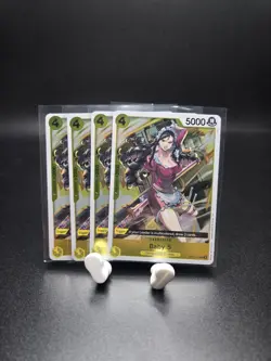 Baby 5 OP12 112 R Legacy of the Master ONE PIECE PLAYSET x4 Luffy Zoro Nami - Image 1