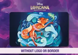 Disney Lorcana Playmat - Tod - Knows All the Tricks - Winterspell - Enchanted - Image 5