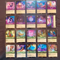 Disney Lorcana Fabled Complete non foil Set Of 204 Cards Numbered 0-204 - Image 4