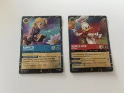 Disney Lorcana Magical Places Epcot 2026 Rapunzel & Donald Duck Promo Card - Image 1