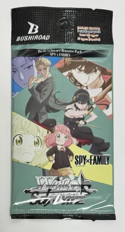 English Spy X Family 1x English Booster Pack Weiss Schwarz - Factory Sealed - Image 1