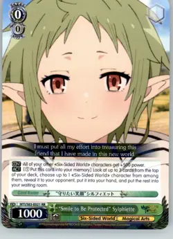 "Smile to Be Protected" Sylphiette - Mushoku Tensei: Jobless Reincarnation - NM - Image 1