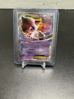 2012 Pokemon 2014 World Championships Mew EX 46/124 TCG Rare Card - Image 2