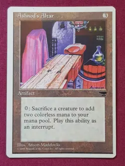 Magic The Gathering CHRONICLES ASHNOD'S ALTAR artifact card MTG - Image 1