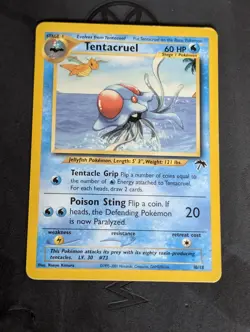 Tentacruel 10/18 Southern Islands LP Pokemon Card - Image 1