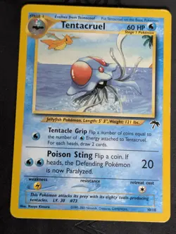Tentacruel 10/18 Southern Islands LP Pokemon Card - Image 2